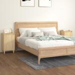 vidaXL Noptiere, 2 buc. , stejar sonoma, 40x35x70 cm, lemn prelucrat GartenMobel Dekor (819635)