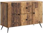 vidaXL Bufet cu sertar Lemn vechi 89 x 34, 5 x 60 cm Lemn prelucrat GartenMobel Dekor (895583) Comoda