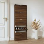 vidaXL Pantofar, stejar maro, 59x17x169 cm, lemn compozit GartenMobel Dekor (342517) Pantofar