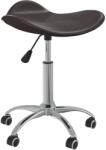 vidaXL Scaun pentru salon spa, maro, piele ecologica GartenMobel Dekor (323686)
