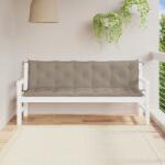 vidaXL Perne banca de gradina 2 buc. , gri taupe, tesatura oxford GartenMobel Dekor (361724)