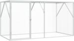vidaXL Cusca pentru pasari Antracit 208 x 102 x 108 cm Otel Galvanizat GartenMobel Dekor (4100925)