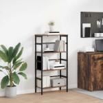 vidaXL Raft pentru carti Stejar fumuriu 60 x 29, 5 x 115 cm GartenMobel Dekor (883924) Biblioteca