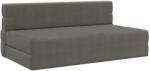 vidaXL Canapea Plianta cu Pat Gri deschis 203 x 152 x 15 cm GartenMobel Dekor (900131) Canapea