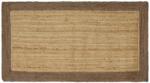 vidaXL Covor din iuta gri 80x150 cm, handmade, pentru living, stil modern (42010663) Covor