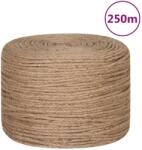 vidaXL Funie de iuta 250 m lungime, 8 mm grosime GartenMobel Dekor (153746)
