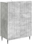vidaXL Bufet cu sertar Gri Beton 66 x 34, 5 x 91, 5 cm Lemn prelucrat GartenMobel Dekor (894398) Comoda