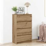 vidaXL Bufeta Stejar Artisan 60x35x98, 5 cm Lemn prelucrat GartenMobel Dekor (861129) Comoda