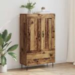 vidaXL Bufet cu sertar Lemn Vechi 69, 5 x 31 x 115 cm Lemn compozit GartenMobel Dekor (882568) Comoda