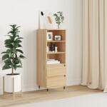 vidaXL Dulap înalt, stejar sonoma, 40x36x110 cm, lemn compozit GartenMobel Dekor (831503) Comoda