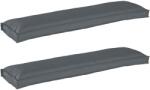 vidaXL Set de perne pentru palet 2 pcs Antracit 150 x 40 x 8 cm GartenMobel Dekor (42001708)