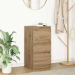 vidaXL Bufeta Stejar Artisan 37, 5x35x76 cm Lemn prelucrat GartenMobel Dekor (861732) Comoda