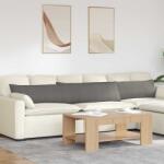 vidaXL Perne pentru canapea 2 pcs Gri deschis 200 x 40 cm GartenMobel Dekor (42013903)
