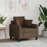 vidaXL Fotoliu canapea, maro, 60 cm, material textil GartenMobel Dekor (359254) Canapea