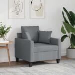 vidaXL Fotoliu canapea, gri deschis, 60 cm, material textil GartenMobel Dekor (359251) Canapea
