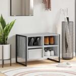 vidaXL Dulap pentru pantofi Gri Sonoma 60 x 35 x 44 cm Lemn compozit GartenMobel Dekor (886459) Pantofar