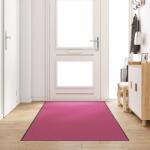 vidaXL Covoras de intrare Roz si Negru 120 x 350 cm 100% Poliamida GartenMobel Dekor (4100743) Pres