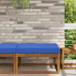 vidaXL Perna pentru canapea de exterior Turcoaz 80 x 80 x 8 cm GartenMobel Dekor (900828)
