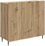 vidaXL Bufet Stejar Artizanal 89 x 34, 5 x 82 cm Lemn prelucrat GartenMobel Dekor (894424) Comoda