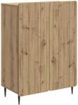 vidaXL Bufet Stejar Artizanal 66 x 34, 5 x 92 cm Lemn prelucrat GartenMobel Dekor (894364) Comoda