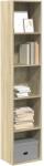 vidaXL Biblioteca, stejar sonoma, 40x30x189 cm, lemn prelucrat GartenMobel Dekor (857887) Biblioteca