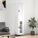 vidaXL Dulap înalt, alb, 34, 5x34x180 cm, lemn prelucrat GartenMobel Dekor (3200361) Comoda