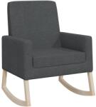 vidaXL Scaun balansoar, gri închis, material textil GartenMobel Dekor (329416) Balansoar