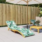 vidaXL Perna de sezlong, model frunze, textil Oxford GartenMobel Dekor (361396)