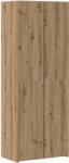 vidaXL Bufet 2 pcs Stejar Artizanal 70 x 42, 5 x 185 cm GartenMobel Dekor (3365589) Comoda