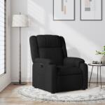 vidaXL Fotoliu rabatabil, negru, material textil GartenMobel Dekor (373538)