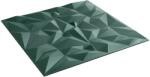 vidaXL Panouri de perete 48 pcs Verde Amethyst 50 x 50 cm Spuma XPS GartenMobel Dekor (42046064)