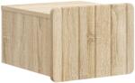 vidaXL Noptiera suspendata stejar sonoma cu sertar, 33 x 34, 5 x 24 cm (898259)