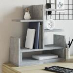 vidaXL Organizator birou, gri beton, 49x20x52, 5 cm lemn prelucrat GartenMobel Dekor (848076)