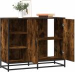 vidaXL Servanta, stejar fumuriu, 92x35x76 cm, lemn compozit GartenMobel Dekor (849021) Comoda