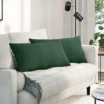 vidaXL Perne pentru canapea 2 pcs Verde închis 80 x 40 cm GartenMobel Dekor (42013736)