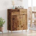 vidaXL Bufet cu sertar Lemn Vechi 69, 5 x 34 x 90 cm Lemn compozit GartenMobel Dekor (882263) Comoda