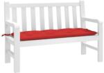 vidaXL Perna de banca de gradina, rosu, 120x50x7 cm, material oxford GartenMobel Dekor (361589)