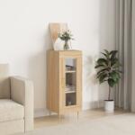 vidaXL Servanta, stejar sonoma, 34, 5x34x90 cm, lemn compozit GartenMobel Dekor (828783) Comoda