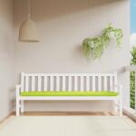 vidaXL Perna banca de gradina verde aprins 200x50x7 cm material oxford GartenMobel Dekor (361651)