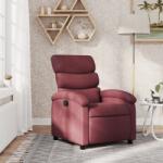 vidaXL Fotoliu rabatabil, rosu vin, material textil GartenMobel Dekor (371692)
