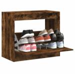 vidaXL Pantofar, stejar fumuriu, 80x42x69 cm, lemn compozit GartenMobel Dekor (840005) Pantofar