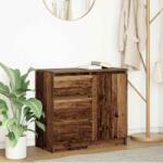 vidaXL Bufeta cu sertar Lemn vechi 71x35x65 cm Lemn prelucrat GartenMobel Dekor (861578) Comoda
