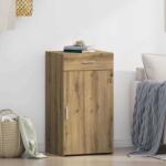vidaXL Bufet stejar artizanal 50 x 42.5 x 93 cm Lemn compozit GartenMobel Dekor (868760) Comoda