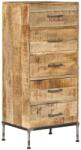 vidaXL Scrin, 45x35x106 cm, lemn masiv de mango GartenMobel Dekor (247806) Comoda