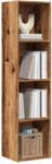 vidaXL Dulap cu carti/Dulap TV Lemn vechi 36x30x143cm Lemn prelucrat GartenMobel Dekor (855812) Biblioteca