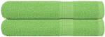 vidaXL Prosoape 2 buc Verde mere 100x200 cm 360 g/m2 100% bumbac GartenMobel Dekor (137034) Prosop