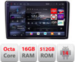 Edotec Navigatie Android Nissan Navara 2006-2014 QLED 2K 16GB+512GB 360 (KIT-NAVARA+EDT-E809-2K)
