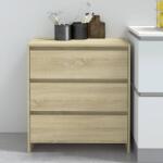 vidaXL Servanta, stejar sonoma, 70x41x75 cm, lemn prelucrat GartenMobel Dekor (809749) Comoda