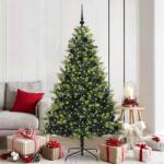 vidaXL Brad de Craciun artificial cu ramuri articulare 300 LEDs 180 cm GartenMobel Dekor (3395992)