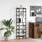 vidaXL Raft pentru carti Lemn Vechi 40 x 29, 5 x 149 cm Lemn compozit GartenMobel Dekor (883914) Biblioteca